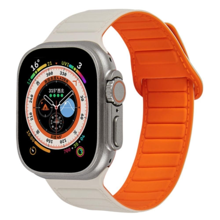 سوار ساعة سيليكون بحلقة مغناطيسية، لساعات Apple Watch 5 مقاس 44 مم، لساعات Apple Watch 5 مقاس 40 مم، لساعات Apple Watch 4 مقاس 44 مم