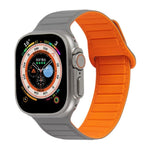 سوار ساعة سيليكون بحلقة مغناطيسية، لساعات Apple Watch 4 مقاس 40 مم، لساعات Apple Watch 3 مقاس 38 مم، لساعات Apple Watch 3 مقاس 42 مم
