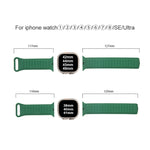 Loop Magnetic Silicone Watch Band, For Apple Watch 8 45mm, For Apple Watch SE 2022 40mm, For Apple Watch SE 2022 44mm