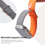 سوار ساعة سيليكون بحلقة مغناطيسية، لساعات Apple Watch 5 مقاس 44 مم، لساعات Apple Watch 5 مقاس 40 مم، لساعات Apple Watch 4 مقاس 44 مم