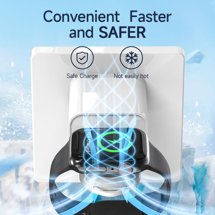 Tragbares kabelloses USB-Ladegerät mit Magnetverschluss, USB