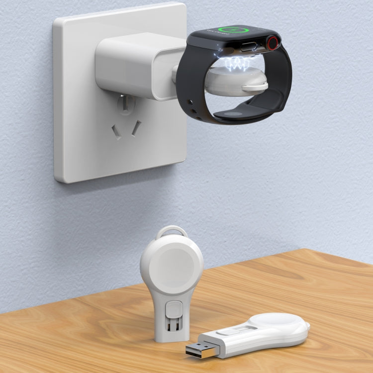 Tragbares kabelloses USB-Ladegerät mit Magnetverschluss, USB