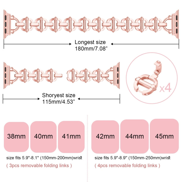 Metallarmband mit Leiterverschluss, passend für Apple Watch Ultra 49 mm, Apple Watch 8 41 mm, Apple Watch 8 45 mm, Apple Watch SE 2022 40 mm, Apple Watch SE 2022 44 mm, Apple Watch 7 41 mm, Apple Watch 7 45 mm, Apple Watch SE 40 mm ...