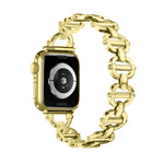 Metallarmband mit Leiterverschluss, passend für Apple Watch Ultra 49 mm, Apple Watch 8 41 mm, Apple Watch 8 45 mm, Apple Watch SE 2022 40 mm, Apple Watch SE 2022 44 mm, Apple Watch 7 41 mm, Apple Watch 7 45 mm, Apple Watch SE 40 mm ...
