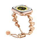 Ribbon Wave Metal Watch Band, For Apple Watch 2 42mm, For Apple Watch 2 38mm, For Apple Watch 42mm, For Apple Watch 38mm