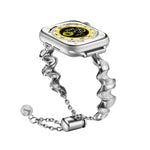 Ribbon Wave Metal Watch Band, For Apple Watch 2 42mm, For Apple Watch 2 38mm, For Apple Watch 42mm, For Apple Watch 38mm