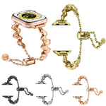 Ribbon Wave Metal Watch Band, For Apple Watch 2 42mm, For Apple Watch 2 38mm, For Apple Watch 42mm, For Apple Watch 38mm