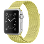 For Apple Watch Series Milanese Loop Magnetic Stainless Steel Watchband, 5 & 4 40mm / 3 & 2 & 1 38mm, 5 & 4 44mm / 3 & 2 & 1 42mm