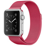 For Apple Watch Series Milanese Loop Magnetic Stainless Steel Watchband, 5 & 4 40mm / 3 & 2 & 1 38mm, 5 & 4 44mm / 3 & 2 & 1 42mm
