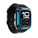 حزام ساعة مدمج من TPU بغطاء درع، لساعات Apple Watch SE 2025 / 2023 مقاس 44 مم، Apple Watch SE 2025 / 2023 مقاس 40 مم، Apple Watch Series 11 / 10 مقاس 42 مم، Apple Watch Ultra 3 / 2 مقاس 49 مم، Apple Watch 9 مقاس 45 مم، Apple Watch 9 مقاس 41 مم