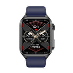 TK12 1.96 inch IP67 Waterproof Silicone Band Smart Watch Supports ECG / Remote Families Care / Bluetooth Call / Body Temperature Monitoring, Silicone Band (Blue), Silicone Band (Black), Silicone Band (Red)