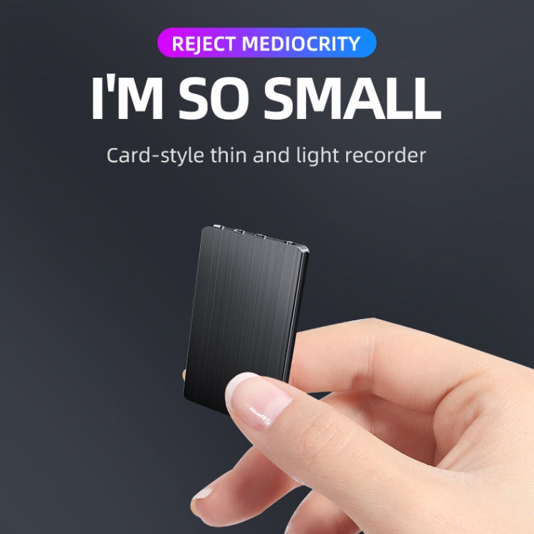 مسجل صوت ذكي رفيع جداً مع تقليل الضوضاء عالي الدقة وتحكم ذكي JNN M2، 4GB، 8GB، 16GB، 32GB، 64GB