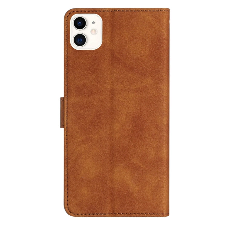 غطاء هاتف من الجلد المنقوش بنمط سبع فراشات، لهواتف iPhone 12 mini، iPhone 11 Pro Max، iPhone 11، iPhone 11 Pro