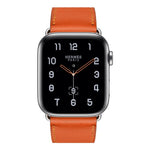 سوار ساعة بديل من الجلد، لسلسلة Apple Watch 7 مقاس 41مم / 6 و SE و 5 و 4 مقاس 40مم / 3 و 2 و 1 مقاس 38مم، لسلسلة Apple Watch 7 مقاس 45مم / 6 و SE و 5 و 4 مقاس 44مم / 3 و 2 و 1 مقاس 42مم