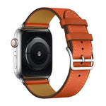 سوار ساعة بديل من الجلد، لسلسلة Apple Watch 7 مقاس 41مم / 6 و SE و 5 و 4 مقاس 40مم / 3 و 2 و 1 مقاس 38مم، لسلسلة Apple Watch 7 مقاس 45مم / 6 و SE و 5 و 4 مقاس 44مم / 3 و 2 و 1 مقاس 42مم