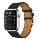 Replacement Leather Strap Watchband, For Apple Watch Series 7 41mm / 6 & SE & 5 & 4 40mm / 3 & 2 & 1 38mm, For Apple Watch Series 7 45mm / 6 & SE & 5 & 4 44mm / 3 & 2 & 1 42mm