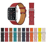 سوار ساعة بديل من الجلد، لسلسلة Apple Watch 7 مقاس 41مم / 6 و SE و 5 و 4 مقاس 40مم / 3 و 2 و 1 مقاس 38مم، لسلسلة Apple Watch 7 مقاس 45مم / 6 و SE و 5 و 4 مقاس 44مم / 3 و 2 و 1 مقاس 42مم