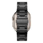 Double Rows Metal Watch Band, For Apple Watch 6 40mm, For Apple Watch 6 44mm, For Apple Watch 5 44mm, For Apple Watch 5 40mm, For Apple Watch 4 44mm, For Apple Watch 4 40mm, For Apple Watch 3 38mm, For Apple Watch 3 42mm, For Apple Watch 2 42mm        ...