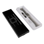 Double Rows Metal Watch Band, For Apple Watch Series 10 46mm, For Apple Watch Series 10 42mm, For Apple Watch SE 2023 44mm, For Apple Watch SE 2023 40mm, For Apple Watch Ultra 2 49mm, For Apple Watch 9 45mm, For Apple Watch 9 41mm                      ...