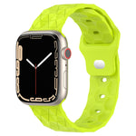 Football Texture Silicone Watch Band, For Apple Watch 2 42mm, For Apple Watch 2 38mm, For Apple Watch 42mm, For Apple Watch 38mm