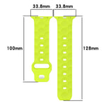Football Texture Silicone Watch Band, For Apple Watch 4 44mm, For Apple Watch 4 40mm, For Apple Watch 3 38mm, For Apple Watch 3 42mm