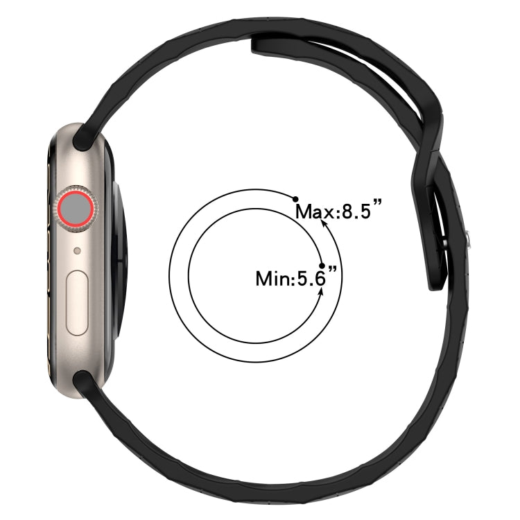 Football Texture Silicone Watch Band, For Apple Watch 4 44mm, For Apple Watch 4 40mm, For Apple Watch 3 38mm, For Apple Watch 3 42mm