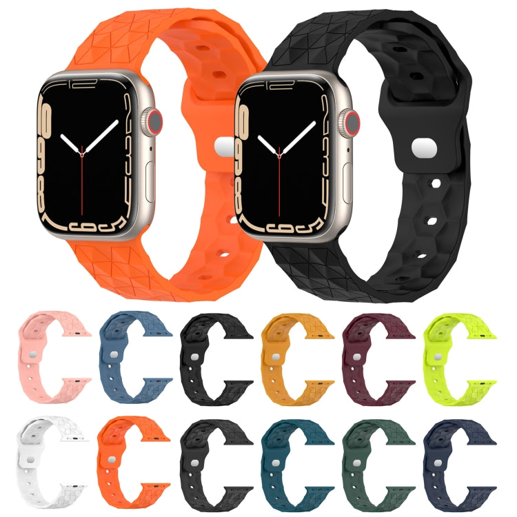 Football Texture Silicone Watch Band, For Apple Watch 2 42mm, For Apple Watch 2 38mm, For Apple Watch 42mm, For Apple Watch 38mm