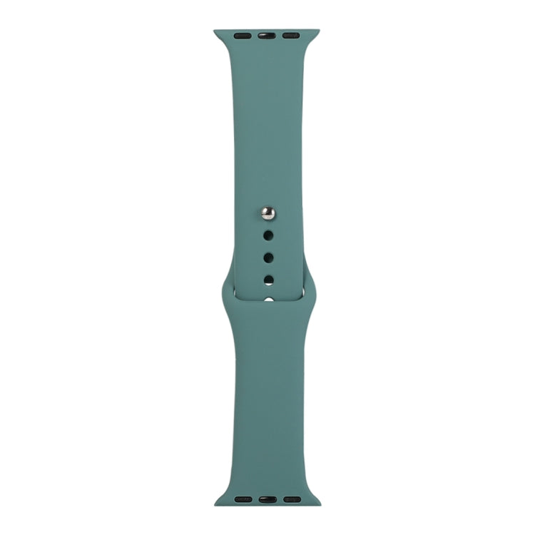 Silicone Watch Replacement Strap, Long Section (Men), For Apple Watch Series 8&7 41mm / SE 2&6&SE&5&4 40mm / 3&2&1 38mm, For Apple Watch Ultra 49mm / Series 8&7 45mm / SE 2&6&SE&5&4 44mm / 3&2&1 42mm