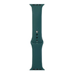 Silicone Watch Replacement Strap, Long Section (Men), For Apple Watch Series 8&7 41mm / SE 2&6&SE&5&4 40mm / 3&2&1 38mm, For Apple Watch Ultra 49mm / Series 8&7 45mm / SE 2&6&SE&5&4 44mm / 3&2&1 42mm