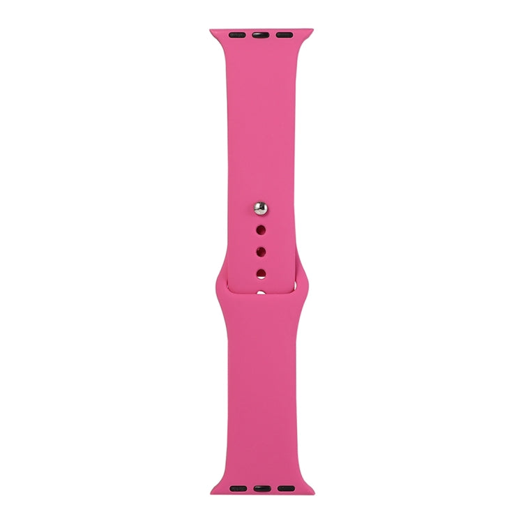 Silicone Watch Replacement Strap, Long Section (Men), For Apple Watch Series 8&7 41mm / SE 2&6&SE&5&4 40mm / 3&2&1 38mm, For Apple Watch Ultra 49mm / Series 8&7 45mm / SE 2&6&SE&5&4 44mm / 3&2&1 42mm