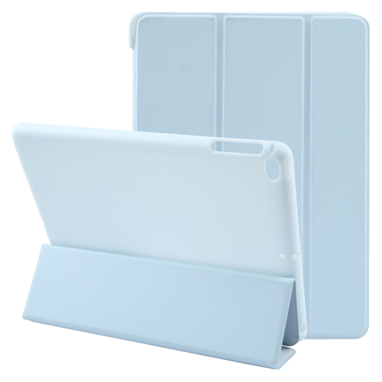 غطاء لوحي من الجلد قابل للطي ثلاثي الطيات مقاوم للصدمات من GEBEI، لأجهزة iPad Air 13 2026 / 2025 / 2024، iPad Air 11 2026 / 2025 / 2024، iPad Pro 13 2025 / 2024، iPad Pro 11 2025 / 2024، iPad 9.7 2018 و2017 / Air / Air2