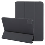 غطاء لوحي من الجلد قابل للطي ثلاثي الطيات مقاوم للصدمات من GEBEI، لأجهزة iPad Air 13 2026 / 2025 / 2024، iPad Air 11 2026 / 2025 / 2024، iPad Pro 13 2025 / 2024، iPad Pro 11 2025 / 2024، iPad 9.7 2018 و2017 / Air / Air2
