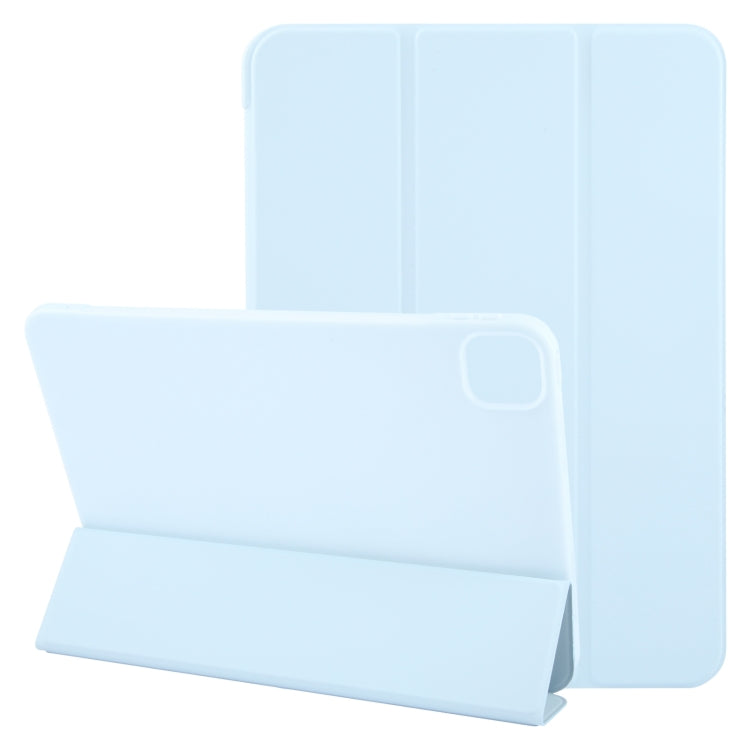 غطاء لوحي من الجلد قابل للطي ثلاثي الطيات مقاوم للصدمات من GEBEI، لأجهزة iPad Air 13 2026 / 2025 / 2024، iPad Air 11 2026 / 2025 / 2024، iPad Pro 13 2025 / 2024، iPad Pro 11 2025 / 2024، iPad 9.7 2018 و2017 / Air / Air2