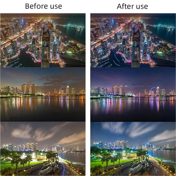 JSR GB 8 in 1 CPL ND8 ND16 ND32 ND64 STAR ND1000 NIGHT Lens Filter, 8 in 1 For DJI Mavic 3 Pro