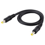 DC Power Plug 5.5 x 2.5mm Male to Male Adapter Connector Cable, 50cm, 1m, 1.5m