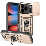 غطاء هاتف بتصميم غطاء كاميرا منزلق من TPU+PC، لهواتف iPhone 17e / 16e، iPhone 17 Pro Max، iPhone 17 Pro، iPhone 17، iPhone Air، iPhone 16 Pro Max