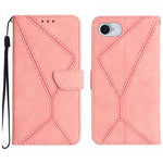 Stitching Embossed Leather Phone Case, For iPhone 17e / 16e, For iPhone 17 Pro Max, For iPhone 17 Pro, For iPhone 17, For iPhone Air, For iPhone 16 Pro Max, For iPhone 16 Pro, For iPhone 16 Plus
