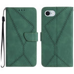 Stitching Embossed Leather Phone Case, For iPhone 17e / 16e, For iPhone 17 Pro Max, For iPhone 17 Pro, For iPhone 17, For iPhone Air, For iPhone 16 Pro Max, For iPhone 16 Pro, For iPhone 16 Plus