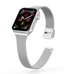 Milanese Stainless Steel Watchband, For Apple Watch Ultra 49mm / Series 8&7 45mm / SE 2&6&SE&5&4 44mm / 3&2&1 42mm, For Apple Watch Series 8&7 41mm / SE 2&6&SE&5&4 40mm / 3&2&1 38mm, For Apple Watch Series 7 45mm / 6 & SE & 5 & 4 44mm / 3 & 2 & 1 42mm ...