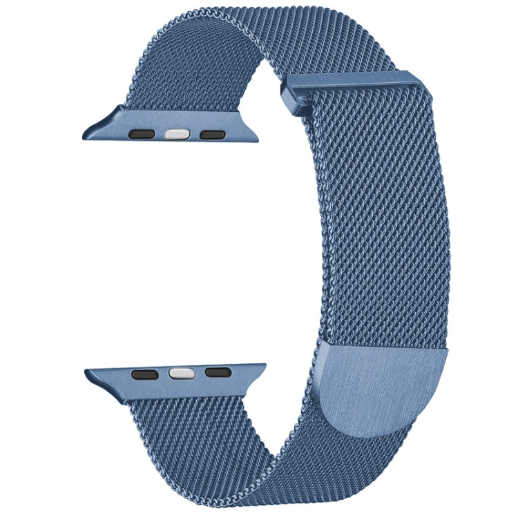 سوار ساعة معدني ميلانيزي مغناطيسي، لـ Apple Watch SE 2022 مقاس 40مم، لـ Apple Watch 9 مقاس 45مم، لـ Apple Watch 9 مقاس 41مم