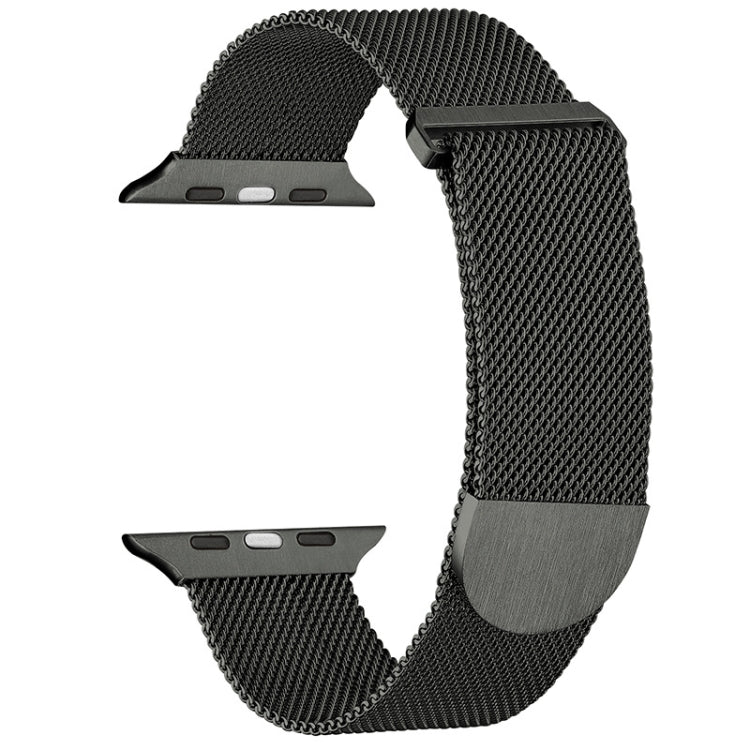 سوار ساعة معدني ميلانيزي مغناطيسي، لـ Apple Watch SE 2022 مقاس 40مم، لـ Apple Watch 9 مقاس 45مم، لـ Apple Watch 9 مقاس 41مم