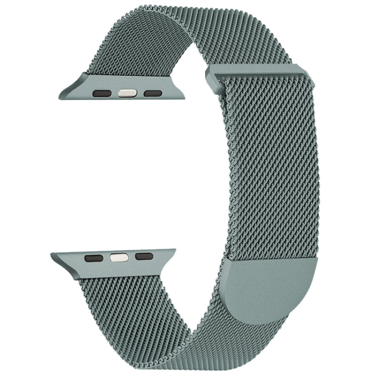 سوار ساعة معدني ميلانيزي مغناطيسي، لـ Apple Watch 3 مقاس 42مم، لـ Apple Watch 2 مقاس 42مم، لـ Apple Watch 2 مقاس 38مم