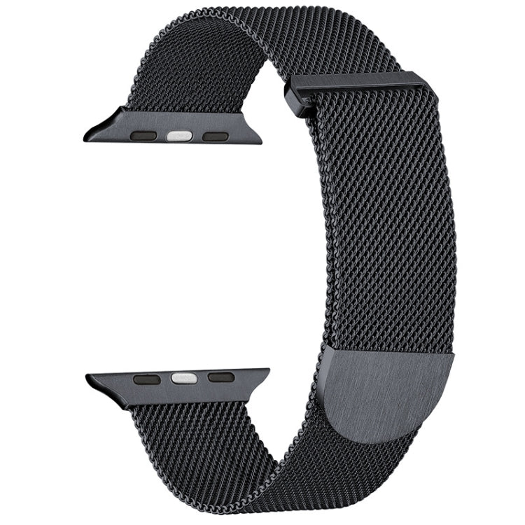 سوار ساعة معدني ميلانيزي مغناطيسي، لـ Apple Watch SE 2023 مقاس 40مم، لـ Apple Watch Ultra 2 مقاس 49مم، لـ Apple Watch 8 مقاس 45مم