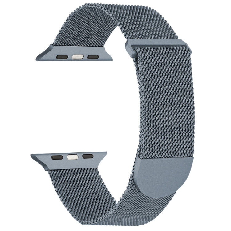 سوار ساعة معدني ميلانيزي مغناطيسي، لـ Apple Watch SE 2022 مقاس 40مم، لـ Apple Watch 9 مقاس 45مم، لـ Apple Watch 9 مقاس 41مم