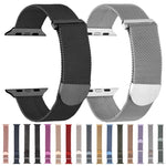 سوار ساعة معدني ميلانيزي مغناطيسي، لـ Apple Watch 3 مقاس 42مم، لـ Apple Watch 2 مقاس 42مم، لـ Apple Watch 2 مقاس 38مم
