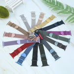 Milanese Metal Magnetic Watch Band, For Apple Watch 42mm, For Apple Watch 38mm