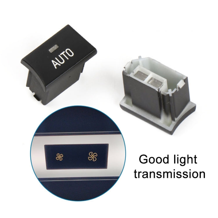 For BMW 1 Series / 3 Series / X1 / X3 Left Driving Car Air Conditioner Panel Switch Button, Air Volume Key Without OFF, Air Volume Key With OFF, AUTO Key, A Key, Snow Key