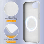 Shockproof Silicone Magsafe Phone Case, For iPhone 17e / 16e, For iPhone 17 Pro Max, For iPhone 17 Pro, For iPhone 17, For iPhone Air
