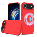 Shockproof Silicone Magsafe Phone Case, For iPhone 17e / 16e, For iPhone 17 Pro Max, For iPhone 17 Pro, For iPhone 17, For iPhone Air