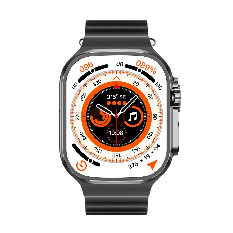 WS-E9 Ultra 2.2 inch IP67 Waterproof Metal Buckle Ocean Silicone Band Smart Watch, Support Heart Rate / NFC, Metal Buckle Ocean Silicone Band (Black), Metal Buckle Ocean Silicone Band (Orange), Metal Buckle Ocean Silicone Band (Blue)                   ...